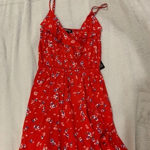 Express Floral Mini Dress
